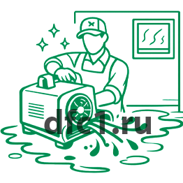 Сушка и уборка после потопа в Воткинске